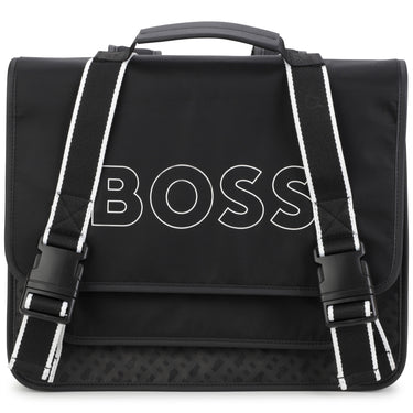 Backpack tipo portafolio BOSS negra unisex